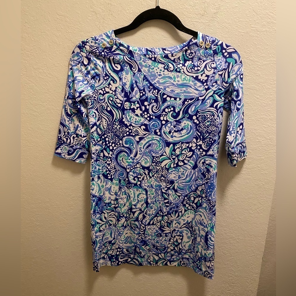 Lilly Pulitzer Mini Sophie Girls Print Dress.